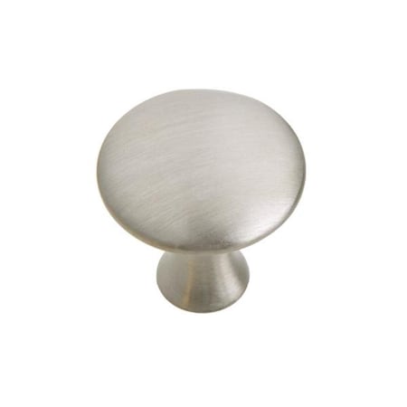 Utopia Alley Charlton Brushed Nickel Cabinet Knob 1.2 inch Diameter HW204PLBN021